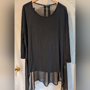 Cha Cha‎ Vente Black Tunic Sz.1X